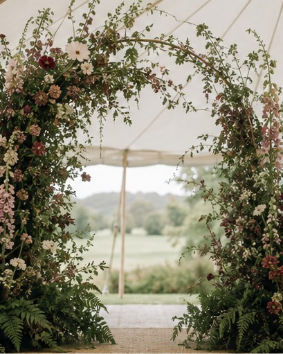 Content produced for Foxglove & Fern, a Cotswold wedding florist